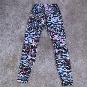 Lululemon Wunder Under Multi Colored Leggings